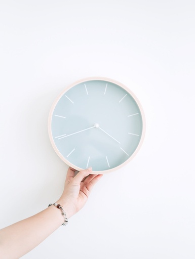 Clock — Minimalist Ahşap Duvar Saati